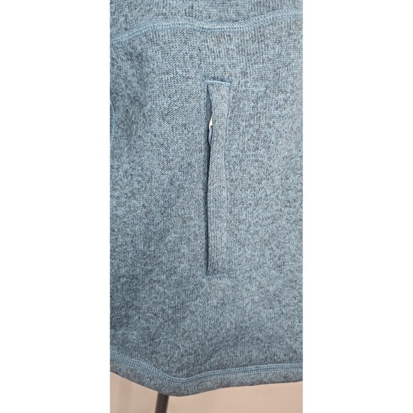 The North Face Womens Crescent Hooded Pullover Jacket Sweater Size M Aqua Blue - Picture 3 of 12